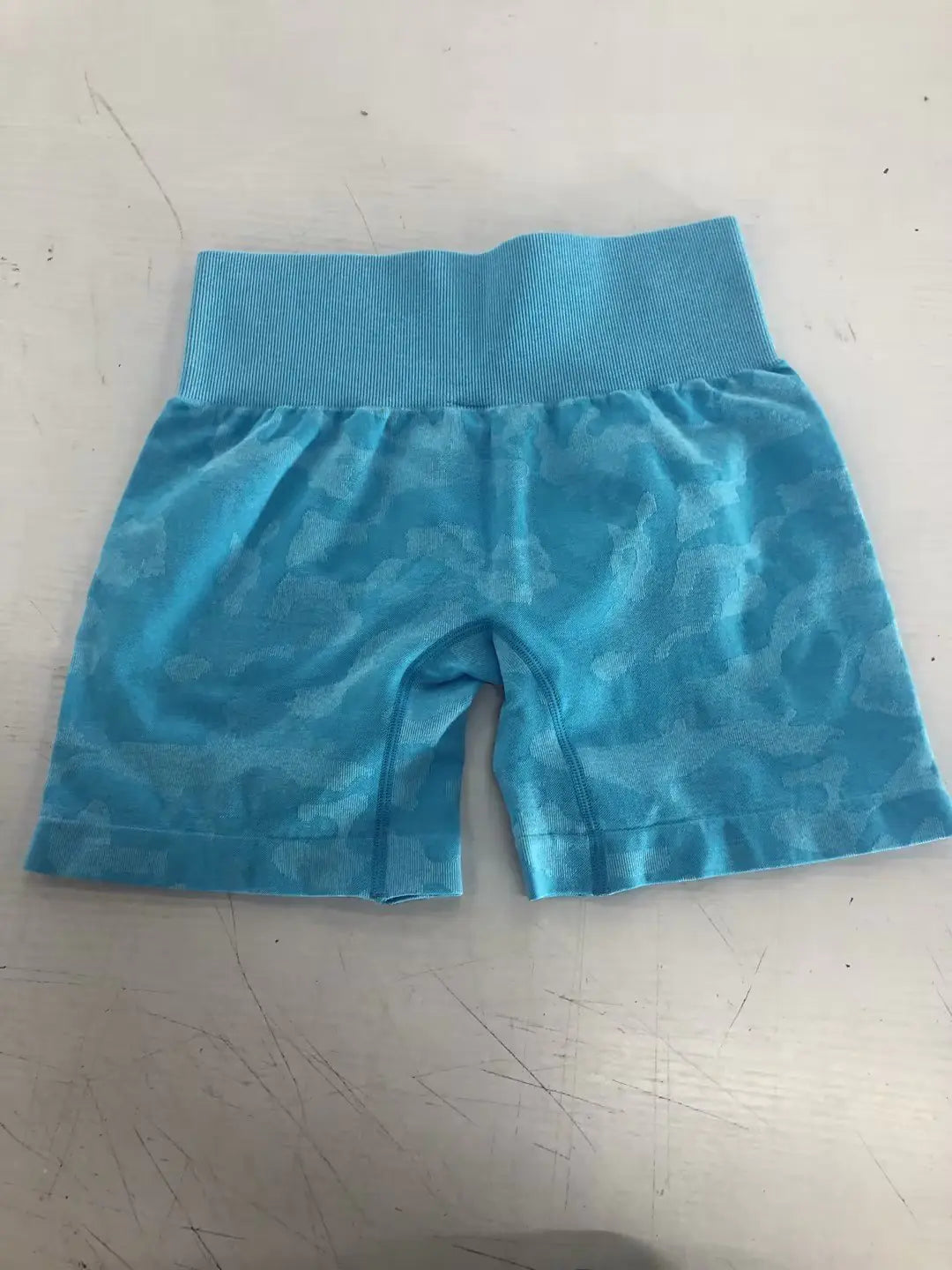 Ladies' Camo Jacquard Athletic Shorts