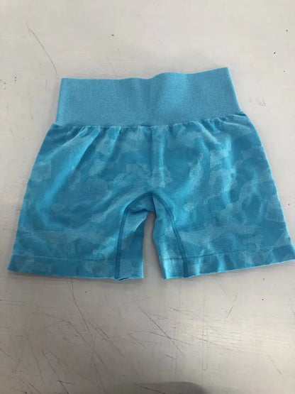 Ladies' Camo Jacquard Athletic Shorts